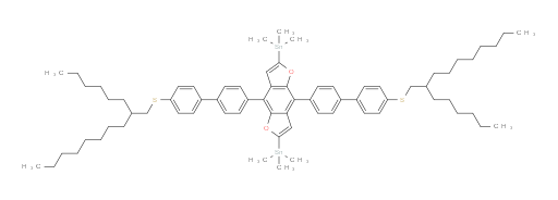 (4,8-bis(4'-((2-hexyldecyl)thio)-[1,1'-biphenyl]-4-yl)benzo[1,2-b:4,5-b']difuran-2,6-diyl)bis(trimethylstannane)