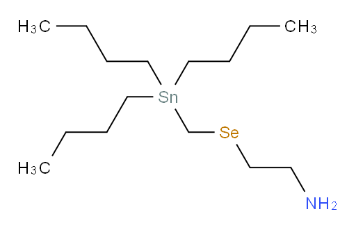 2-(((tributylstannyl)methyl)selanyl)ethanamine
