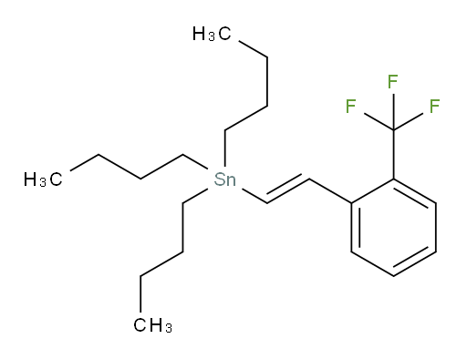 (E)-tributyl(2-(trifluoromethyl)styryl)stannane