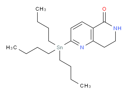 2-(tributylstannyl)-7,8-dihydro-1,6-naphthyridin-5(6H)-one