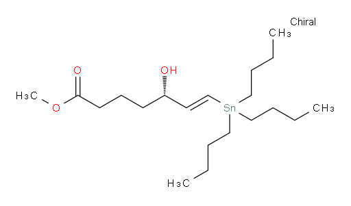 (S,E)-methyl 5-hydroxy-7-(tributylstannyl)hept-6-enoate