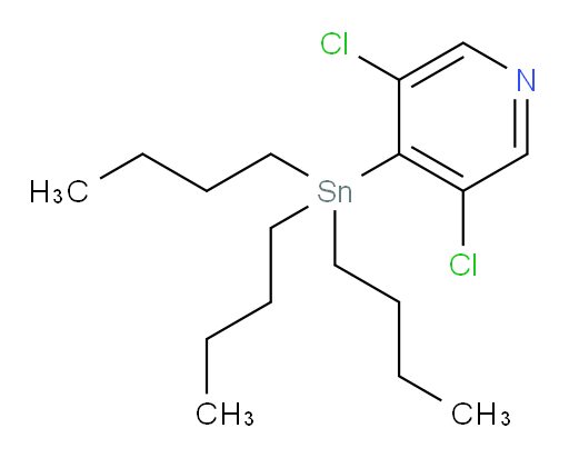 3,5-dichloro-4-(tributylstannyl)pyridine