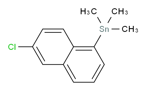 (6-chloronaphthalen-1-yl)trimethylstannane