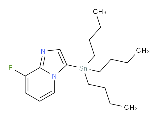 8-fluoro-3-(tributylstannyl)imidazo[1,2-a]pyridine
