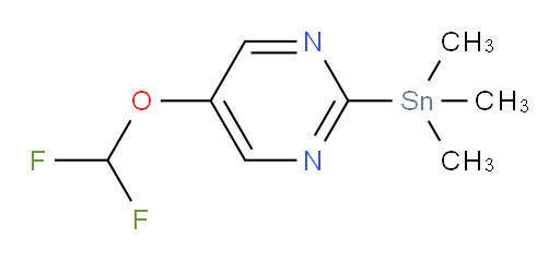 5-(difluoromethoxy)-2-(trimethylstannyl)pyrimidine