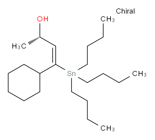 (S,E)-4-cyclohexyl-4-(tributylstannyl)but-3-en-2-ol