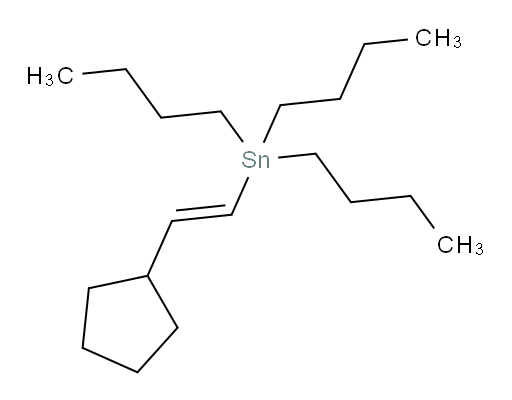 (E)-tributyl(2-cyclopentylvinyl)stannane