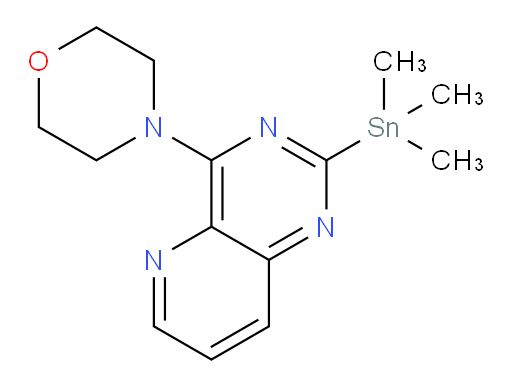 4-(2-(trimethylstannyl)pyrido[3,2-d]pyrimidin-4-yl)morpholine