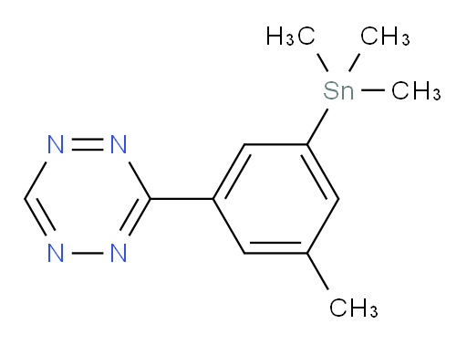 3-(3-methyl-5-(trimethylstannyl)phenyl)-1,2,4,5-tetrazine