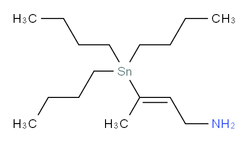(E)-3-(tributylstannyl)but-2-en-1-amine