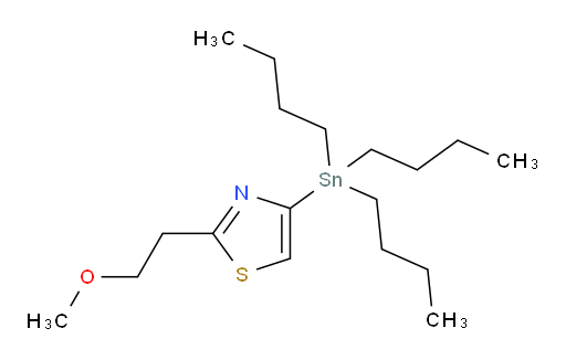 2-(2-methoxyethyl)-4-(tributylstannyl)thiazole