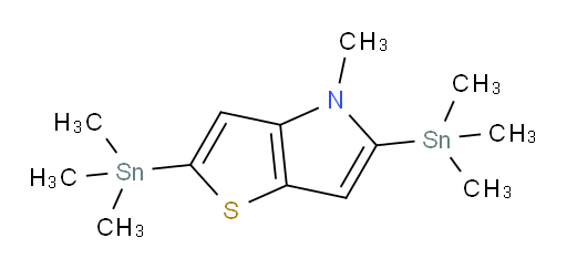 4-methyl-2,5-bis(trimethylstannyl)-4H-thieno[3,2-b]pyrrole
