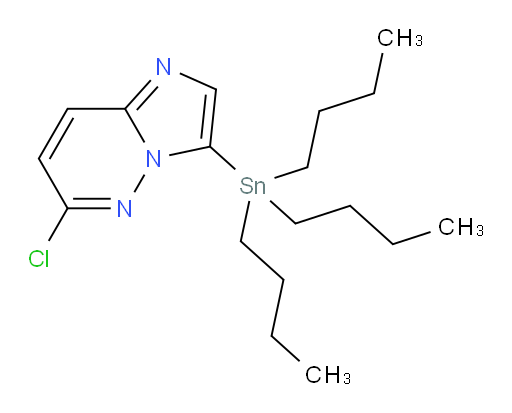 6-chloro-3-(tributylstannyl)imidazo[1,2-b]pyridazine