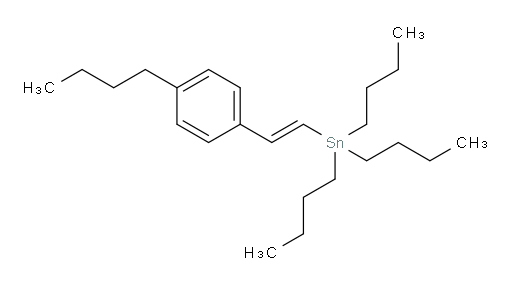 (E)-tributyl(4-butylstyryl)stannane