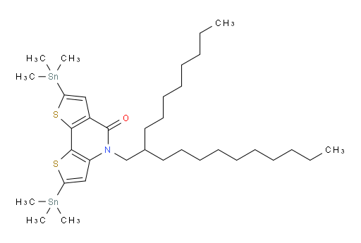 4-(2-octyldodecyl)-2,7-bis(trimethylstannyl)dithieno[3,2-b:2',3'-d]pyridin-5(4H)-one