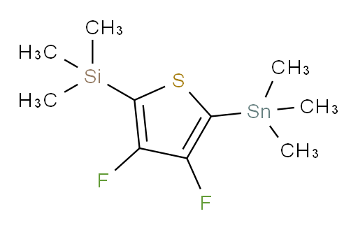 (3,4-difluoro-5-(trimethylstannyl)thiophen-2-yl)trimethylsilane