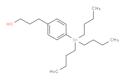 3-(4-(tributylstannyl)phenyl)propan-1-ol