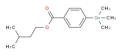 isopentyl 4-(trimethylstannyl)benzoate