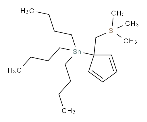 trimethyl((1-(tributylstannyl)cyclopenta-2,4-dien-1-yl)methyl)silane
