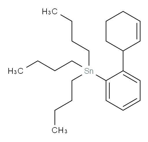 tributyl(1',2',3',4'-tetrahydro-[1,1'-biphenyl]-2-yl)stannane