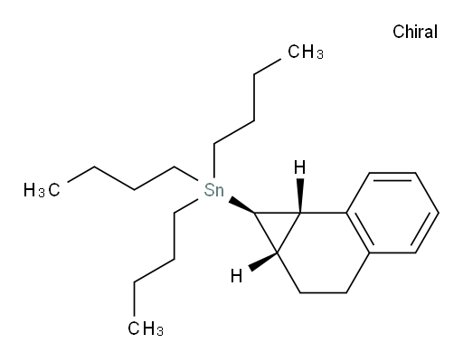 tributyl((1R,1aS,7bS)-1a,2,3,7b-tetrahydro-1H-cyclopropa[a]naphthalen-1-yl)stannane