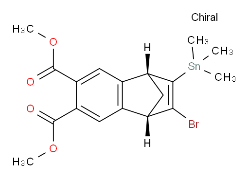 (1S,4R)-dimethyl 2-bromo-3-(trimethylstannyl)-1,4-dihydro-1,4-methanonaphthalene-6,7-dicarboxylate