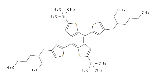 (4,8-bis(4-(2-ethylhexyl)thiophen-2-yl)benzo[1,2-b:4,5-b']dithiophene-2,6-diyl)bis(trimethylstannane)
