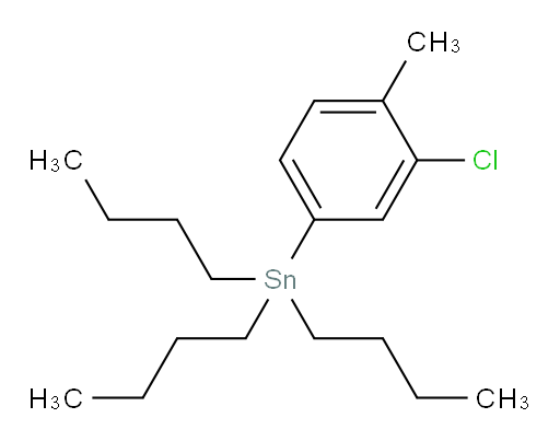 tributyl(3-chloro-4-methylphenyl)stannane
