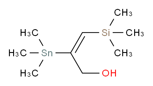 (E)-3-(trimethylsilyl)-2-(trimethylstannyl)prop-2-en-1-ol