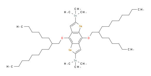 (4,8-bis((2-hexyldecyl)oxy)benzo[1,2-b:4,5-b']bis(selenophene)-2,6-diyl)bis(trimethylstannane)