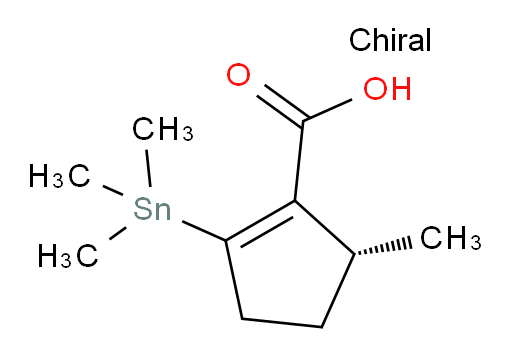 (R)-5-methyl-2-(trimethylstannyl)cyclopent-1-enecarboxylic acid