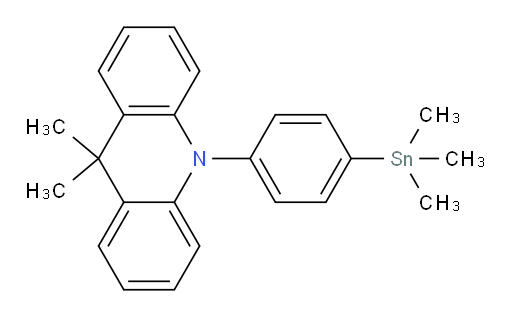 9,9-dimethyl-10-(4-(trimethylstannyl)phenyl)-9,10-dihydroacridine