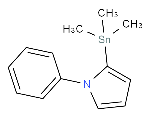 1-phenyl-2-(trimethylstannyl)-1H-pyrrole