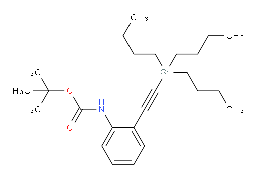 tert-butyl (2-((tributylstannyl)ethynyl)phenyl)carbamate