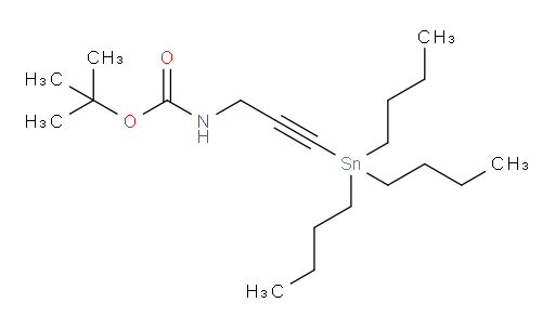 tert-butyl (3-(tributylstannyl)prop-2-yn-1-yl)carbamate