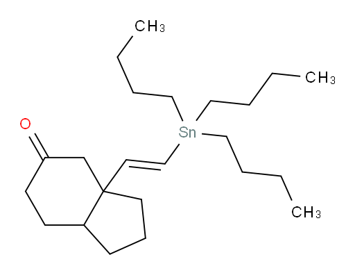 (E)-3a-(2-(tributylstannyl)vinyl)hexahydro-1H-inden-5(6H)-one