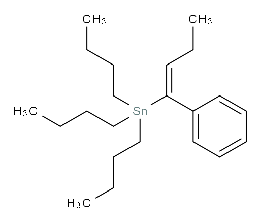 (E)-tributyl(1-phenylbut-1-en-1-yl)stannane