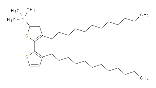 (3,3'-didodecyl-[2,2'-bithiophen]-5-yl)trimethylstannane