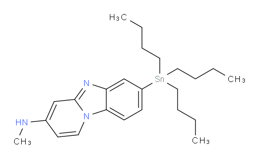 N-methyl-7-(tributylstannyl)benzo[4,5]imidazo[1,2-a]pyridin-3-amine