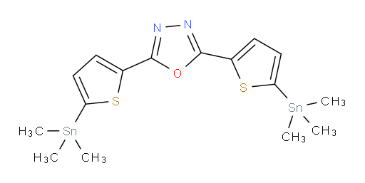 2,5-bis(5-(trimethylstannyl)thiophen-2-yl)-1,3,4-oxadiazole