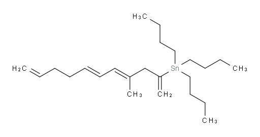 tributyl((4E,6E)-4-methylundeca-1,4,6,10-tetraen-2-yl)stannane
