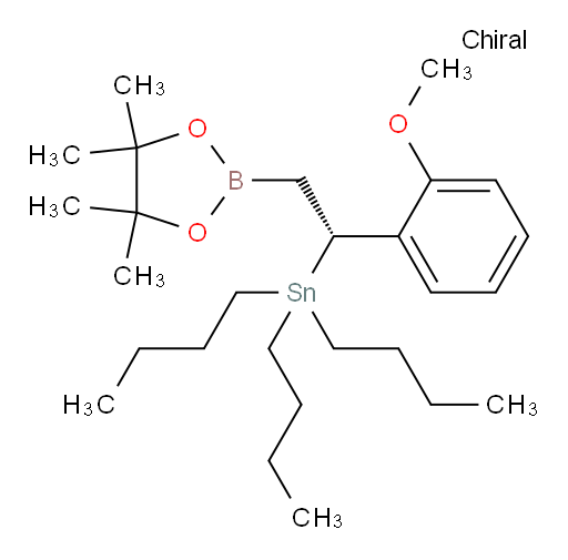 (R)-tributyl(1-(2-methoxyphenyl)-2-(4,4,5,5-tetramethyl-1,3,2-dioxaborolan-2-yl)ethyl)stannane