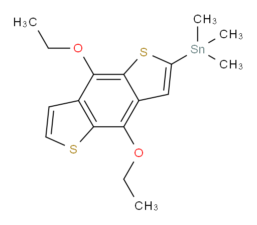 (4,8-diethoxybenzo[1,2-b:4,5-b']dithiophen-2-yl)trimethylstannane