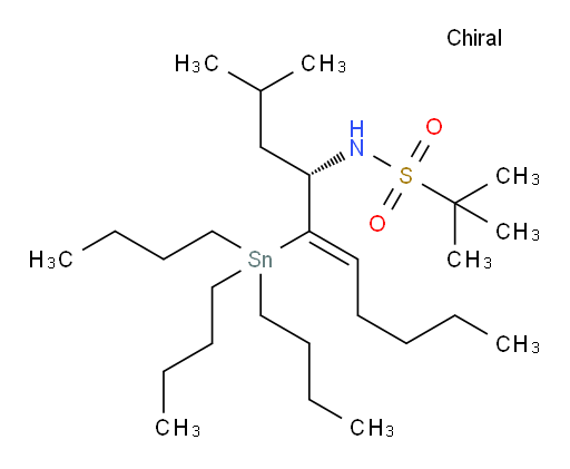 (S,Z)-2-methyl-N-(2-methyl-5-(tributylstannyl)dec-5-en-4-yl)propane-2-sulfonamide