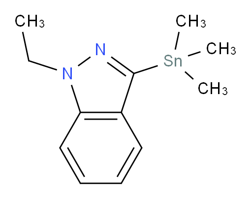 1-ethyl-3-(trimethylstannyl)-1H-indazole