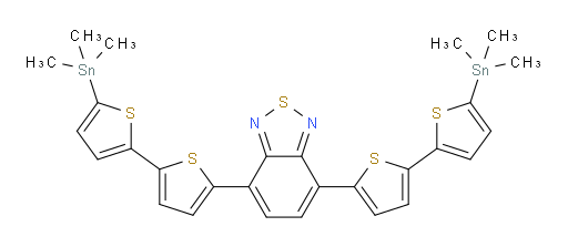 4,7-bis(5'-(trimethylstannyl)-[2,2'-bithiophen]-5-yl)benzo[c][1,2,5]thiadiazole