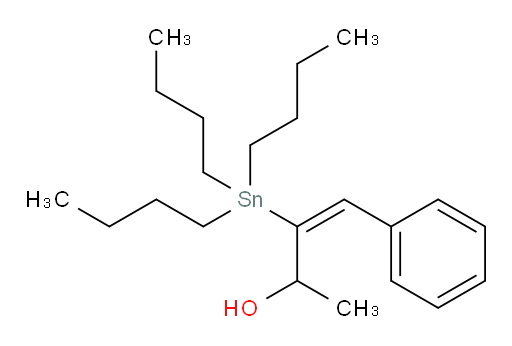 (E)-4-phenyl-3-(tributylstannyl)but-3-en-2-ol