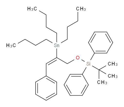 (E)-tert-butyldiphenyl((3-phenyl-2-(tributylstannyl)allyl)oxy)silane
