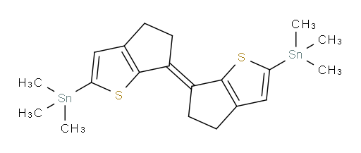 (E)-2,2'-bis(trimethylstannyl)-4,4',5,5'-tetrahydro-6,6'-bi(cyclopenta[b]thiophenylidene)