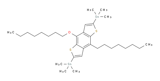 (4-octyl-8-(octyloxy)benzo[1,2-b:4,5-b']dithiophene-2,6-diyl)bis(trimethylstannane)